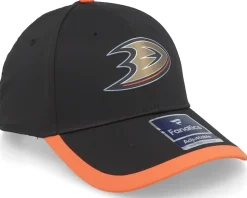 Anaheim Ducks Defender Black/Dark Orange Adjustable - Fanatics