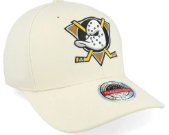 Anaheim Ducks Khaki Classic Red Khaki Adjustable - Mitchell & Ness