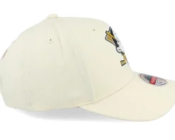 Anaheim Ducks Khaki Classic Red Khaki Adjustable - Mitchell & Ness