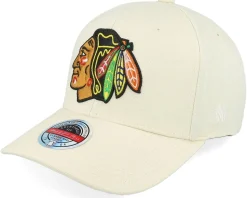 Anaheim Ducks Khaki Classic Red Khaki Adjustable - Mitchell & Ness