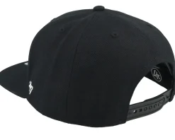 Anaheim Ducks No Shot 47 Captain Cap Black Snapback - 47 Brand