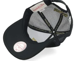 Anaheim Ducks Suede Black Trucker - Mitchell & Ness