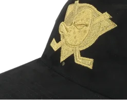 Anaheim Ducks Suede Black Trucker - Mitchell & Ness