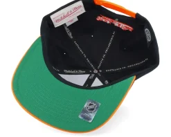 Anaheim Ducks Team 2 Tone 2.0 Black/Orange Snapback - Mitchell & Ness