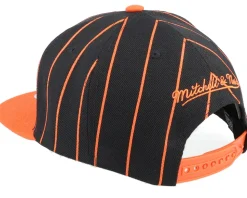 Anaheim Ducks Team Pin Black Snapback - Mitchell & Ness