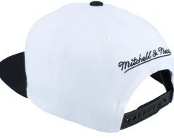 Anaheim Ducks Toss Up White/Black Snapback - Mitchell & Ness