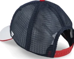 Anaheim Ducks Waving Flag Athl Navy Trucker - Fanatics