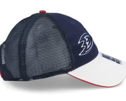 Anaheim Ducks Waving Flag Athl Navy Trucker - Fanatics