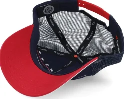 Anaheim Ducks Waving Flag Athl Navy Trucker - Fanatics