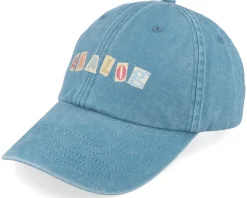 Analog Print Washed Blue Dad Cap - Iconic