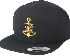Anchor Black/Gold Snapback - Jack Anchor