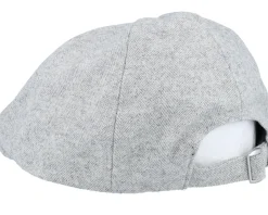 Anchor Shiled Patch Light Grey Ivy Flat Cap - Jack Anchor