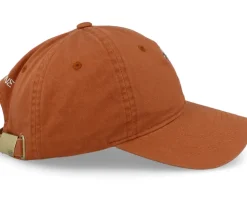 Anemone Flower Washed Cotton Rust Mom Cap - Wei