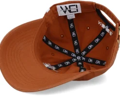 Anemone Flower Washed Cotton Rust Mom Cap - Wei