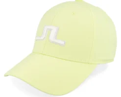 Anga Cap Pale Lime Yellow Adjustable - J.Lindeberg