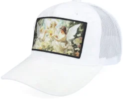 Angels & Money Velvet Green/Black A-frame Trucker - Calza Pennello