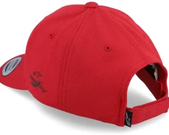 Angle Velo Tech Hat Red Adjustable - Alpinestars