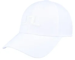 Angus Cap White Adjustable - J.Lindeberg