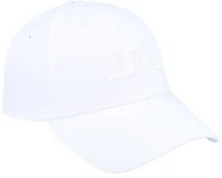 Angus Cap White Adjustable - J.Lindeberg