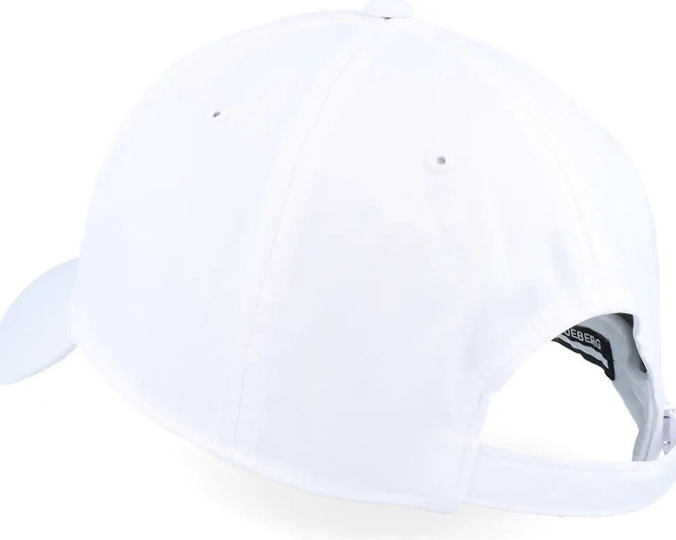 Angus Cap White Adjustable - J.Lindeberg