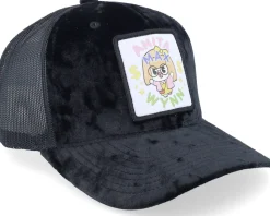 Anita Max Wynn Patch Velvet Black Trucker - Iconic