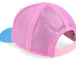 Anita Max Wynn Patch White/Pink/Light Blue Trucker - Iconic