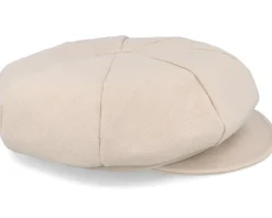 Antje Light Beige Flat Cap - Mayser