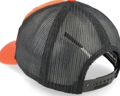 Antlers Patch Side 112 Split Orange/Black Trucker - Hunter