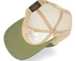 Antlers Patch Side Olive/Khaki Trucker - Hunter