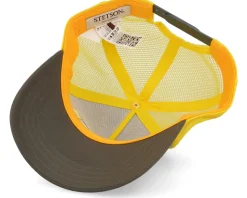 Ape Sustainable Beige/Olive/Yellow Trucker - Stetson