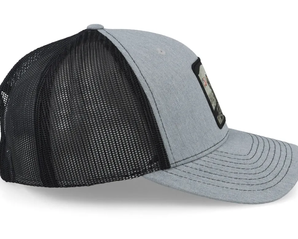 Apollo Moon Landing Astronaut Grey/Black Trucker - Public Domain
