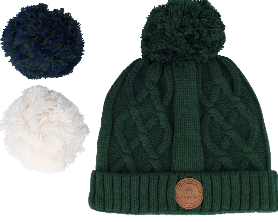 Appletini Dark Green Pom - Cabaïa