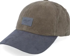 Arc Suede Cap Olive Corduroy Dad Cap - Reell