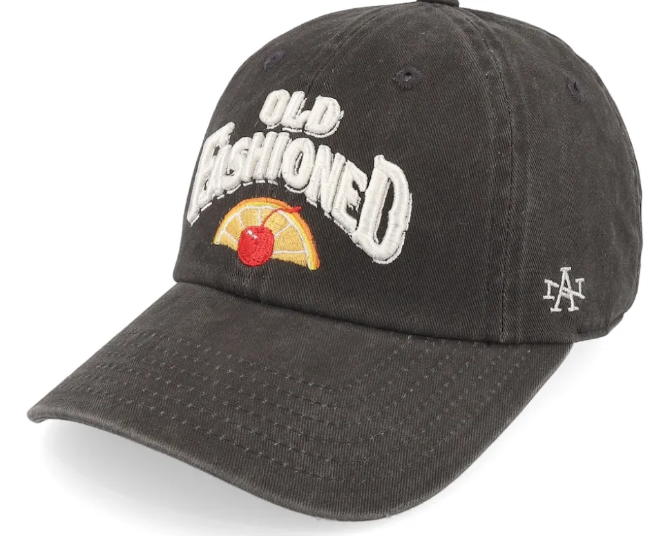 Archive Cocktail Old Fashioned Black Dad Cap - American Needle