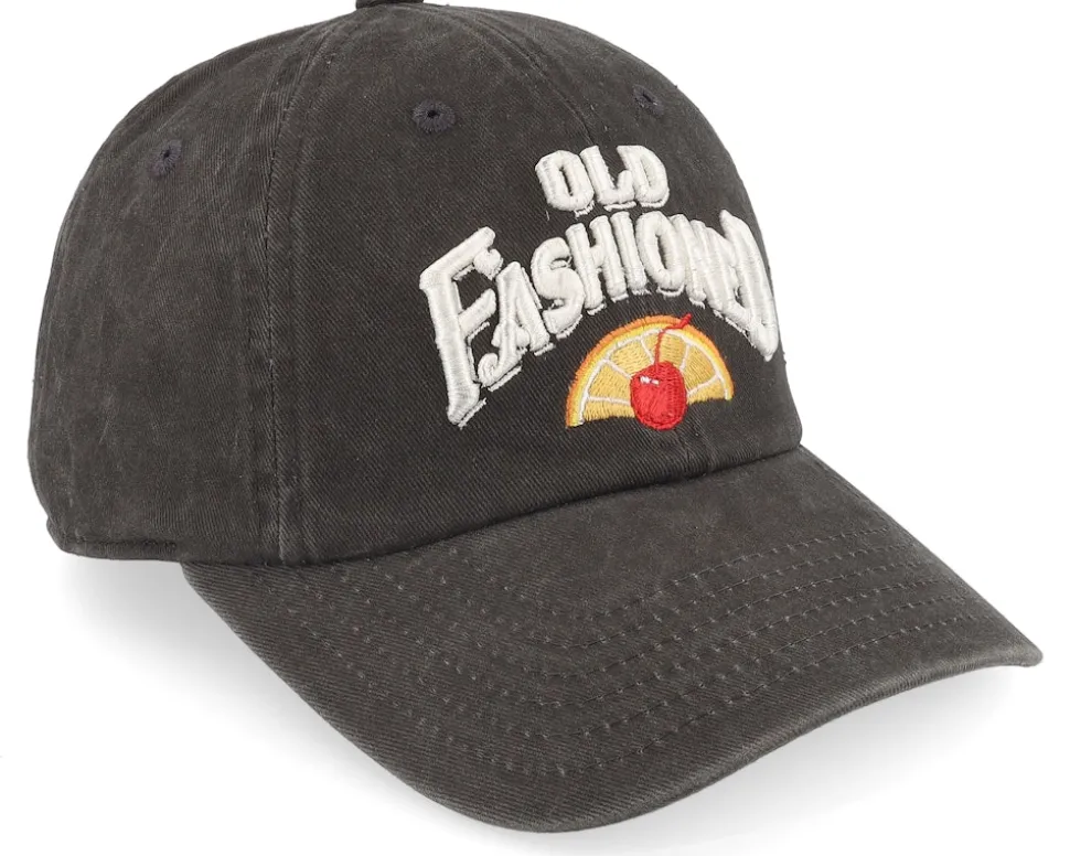 Archive Cocktail Old Fashioned Black Dad Cap - American Needle