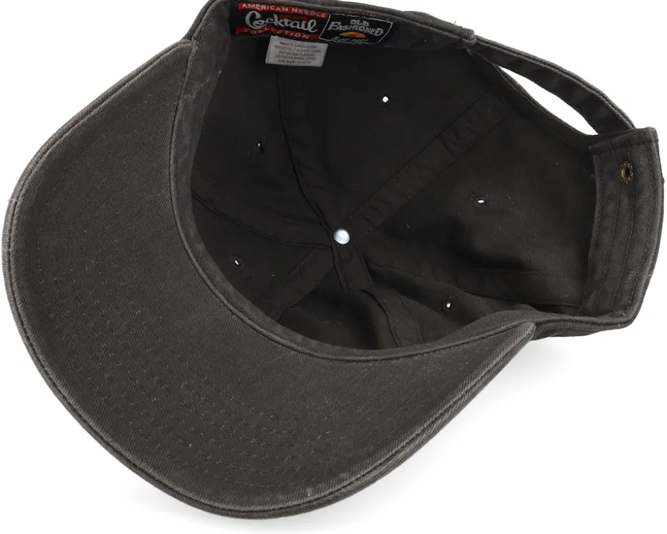 Archive Cocktail Old Fashioned Black Dad Cap - American Needle