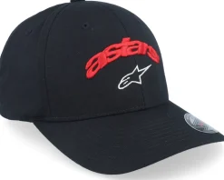 Arcstars Hat 10 Black Flexfit - Alpinestars