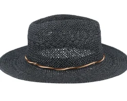 Arday Paper Black Straw Hat - Barts