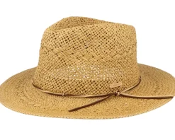Arday Paper Light Brown Straw Hat - Barts