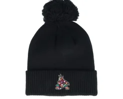 Arizona Coyotes NHL Cuffed Beanie Black Pom - Adidas