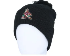 Arizona Coyotes NHL Cuffed Beanie Black Pom - Adidas
