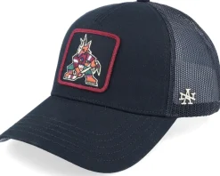 Arizona Coyotes Valin Black Trucker - American Needle