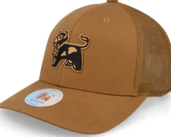 Arla Cow Logo Caramel Trucker - Hatstore