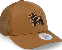 Arla Cow Logo Caramel Trucker - Hatstore