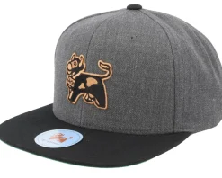 Arla Logo Charcoal/Black Snapback - Hatstore