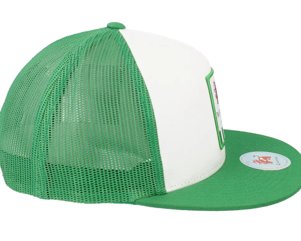 Arla Mellanmjölk White/Green Trucker - Hatstore