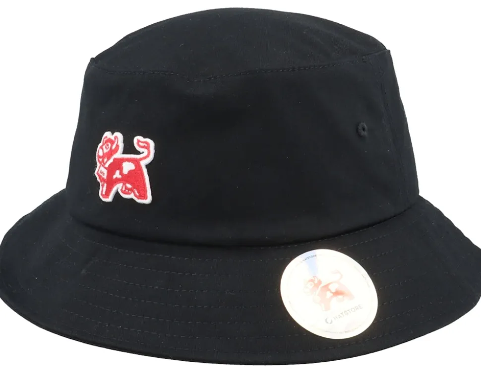 Arla Tiny Logo Black Bucket - Hatstore