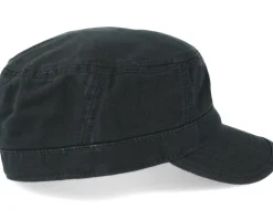 Army Cotton Black Fitted - Stetson