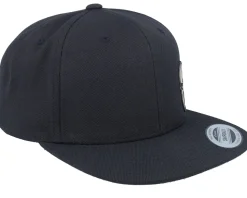 Army Skull Usa Gold Patch Black Snapback - Army Head