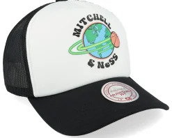 Around The World Black Trucker - Mitchell & Ness